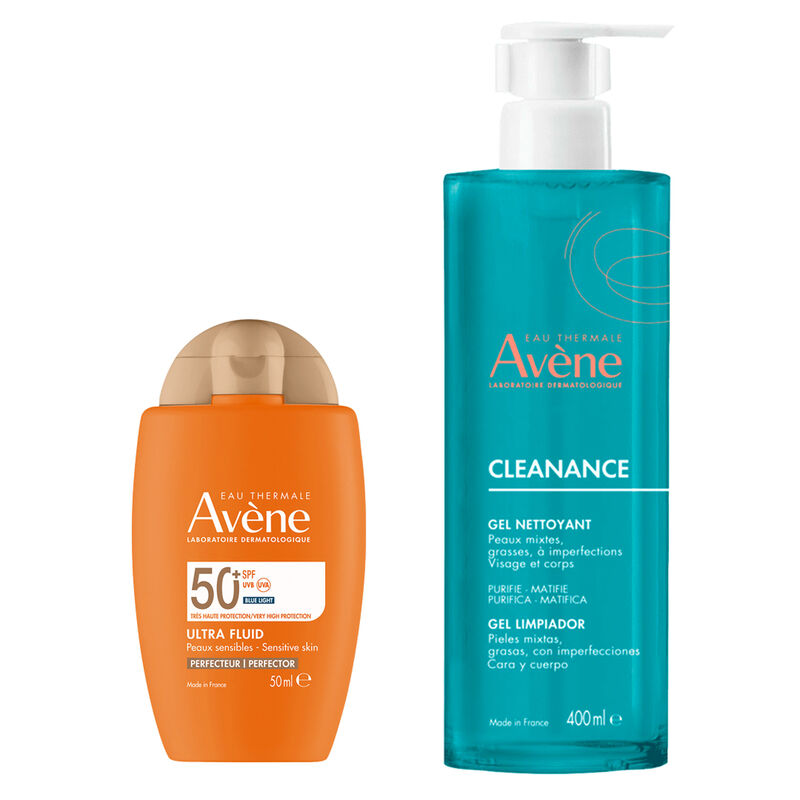 Protector Solar Av&egrave;ne Ultra Flu&iacute;do Mat Perfect ... image number null