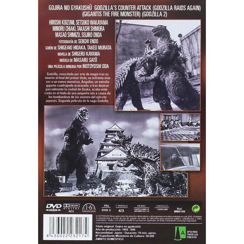 Godzilla Contraataca (el Rey De Los Monstruos) ... image number null