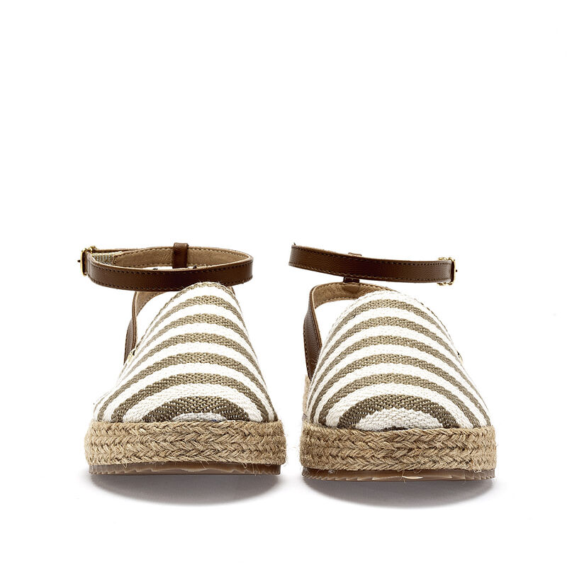 Moramora alpargata plataforma para mujer beige ... image number null