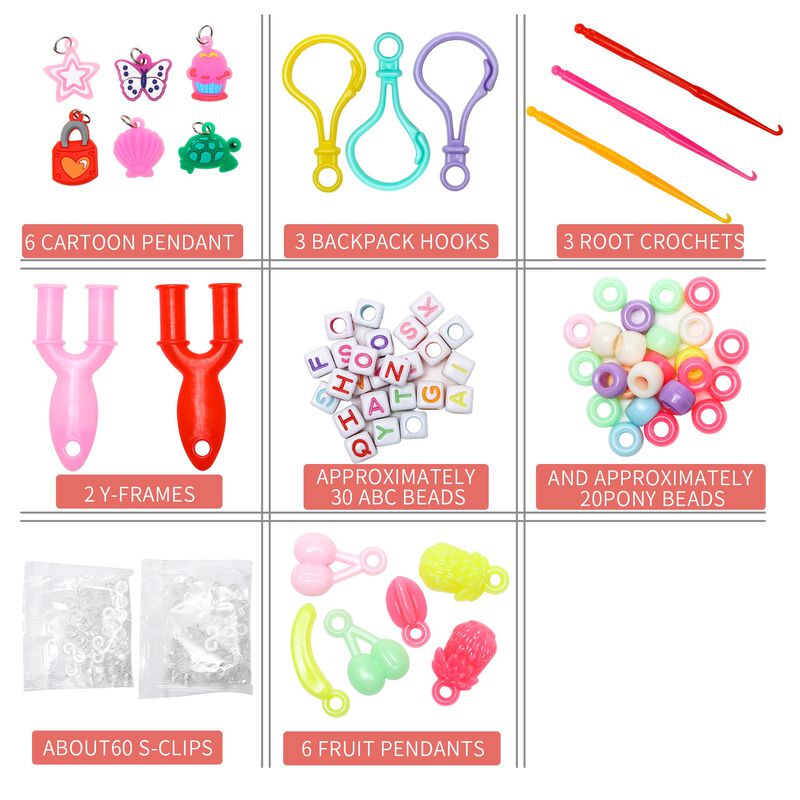 Kit De Pulseras De Goma El&aacute;stica Xkdous, M&aacute;s De... image number null