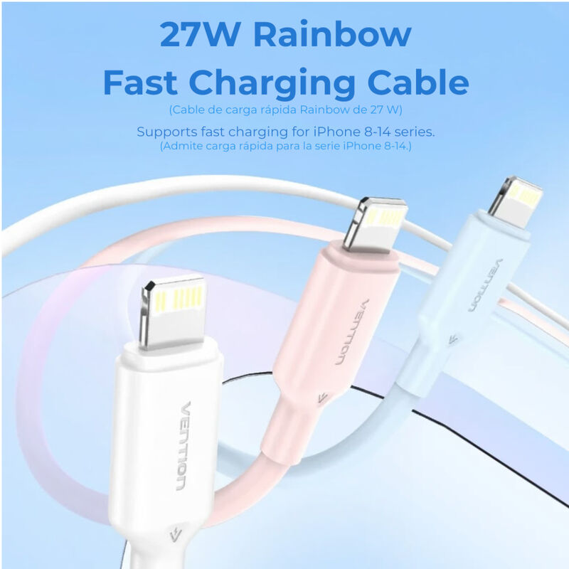 Cable para IPhone USB-C a Lightning VENTION 2 M... image number null