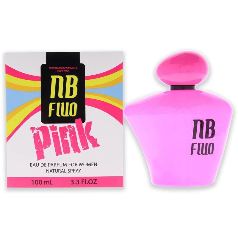 Perfume New Brand Fluo Pink Edp 100 Ml Para Muj... image number null