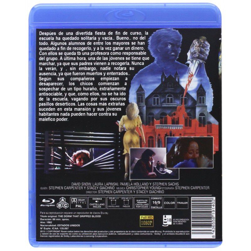 La Mansi&oacute;n Ensangrentada [blu-ray] (1981,1984,1... image number null