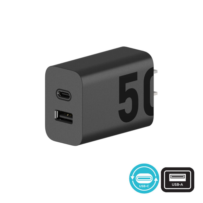 Cargador MOTOROLA 50 w Salida Duo Usb-A Y C Tur... image number null