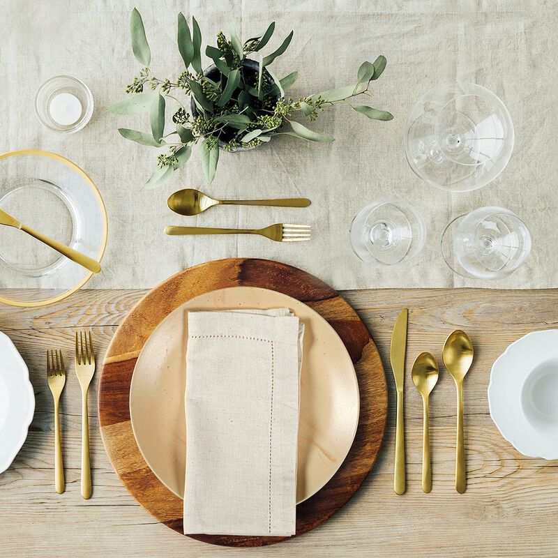 Servilletas De Tela Ramanta Home, Algod&oacute;n Y Lin... image number null