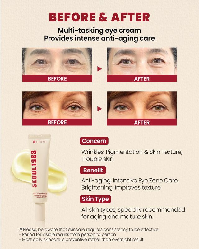 Crema De Ojos K-secret Seoul 1988 Retinal Lipos... image number null