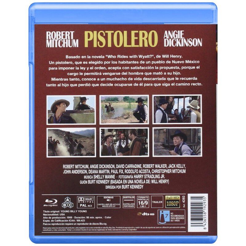 Pistolero [blu-ray] (1969) Young Billy Young image number null