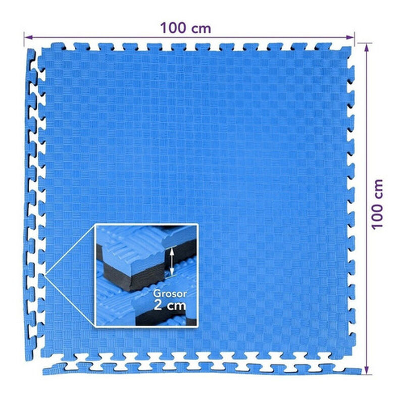 Piso Tapete Tatami Bicolor Artes Marciales 100 ... image number null