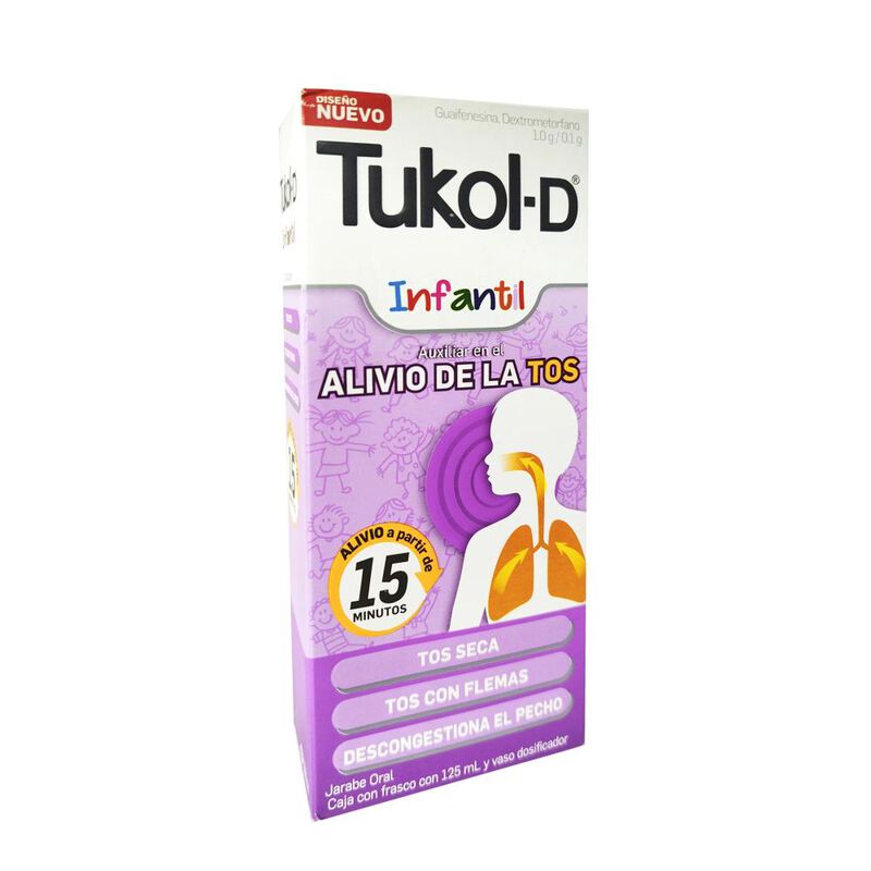 Tukol-d Infantil 0.1/1 G 125 Mililitro image number null