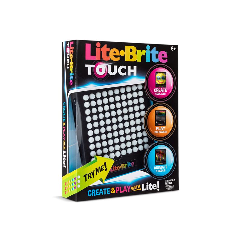 Toy Lite-brite Touch Basic Fun Crea Arte Con Lu... image number null