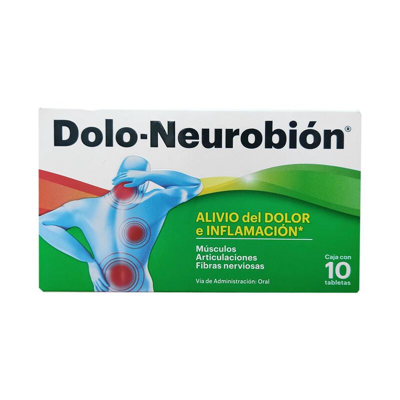 Dolo Neurobion 50mg Caja Con 10 Tabletas image number null