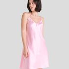 Camis&oacute;n de Tirantes de Sat&eacute;n Rosa