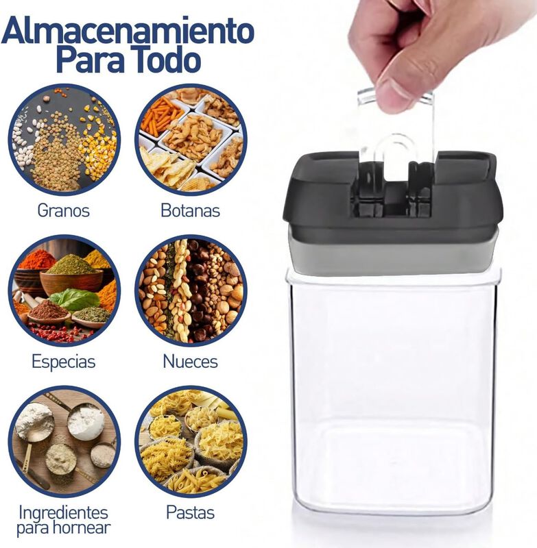 Juego de 28 Recipientes Herm&eacute;ticos para Aliment... image number null