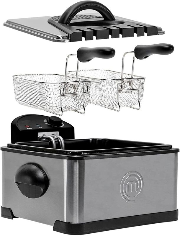 Freidora De Aceite Triple-basket 4 L Acero Mast... image number null