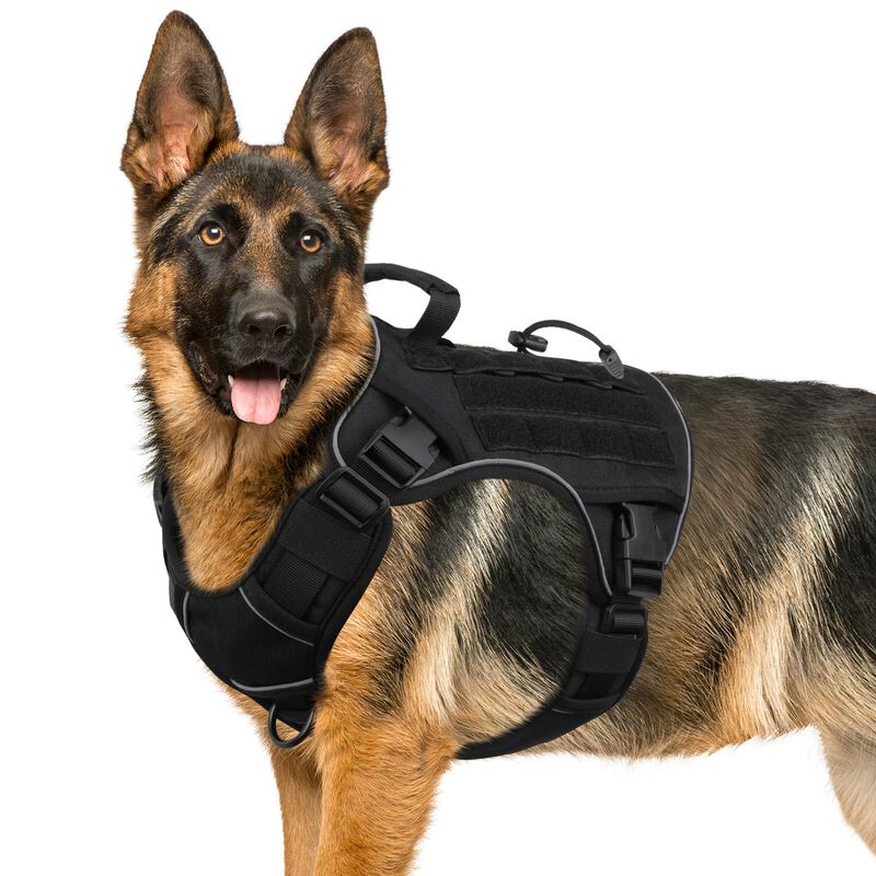 Wingoin Arn&eacute;s T&aacute;ctico Negro Para Perros Grandes... image number null