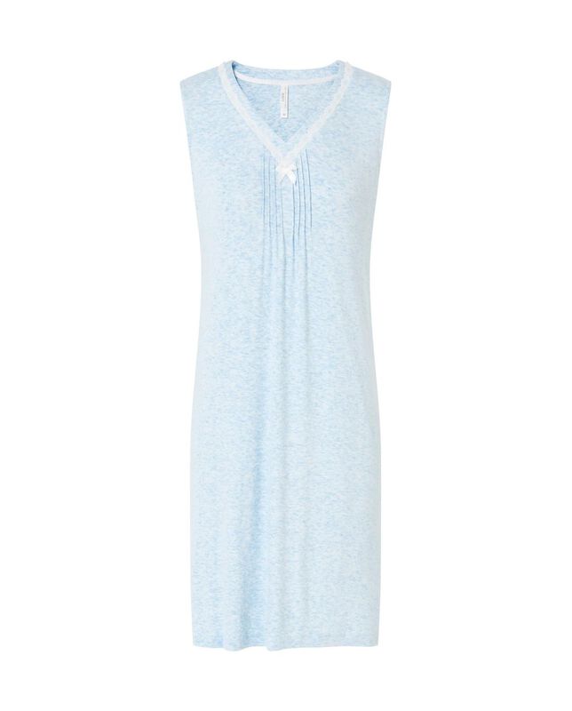 Camis&oacute;n con Puntilla S/M Celeste image number null