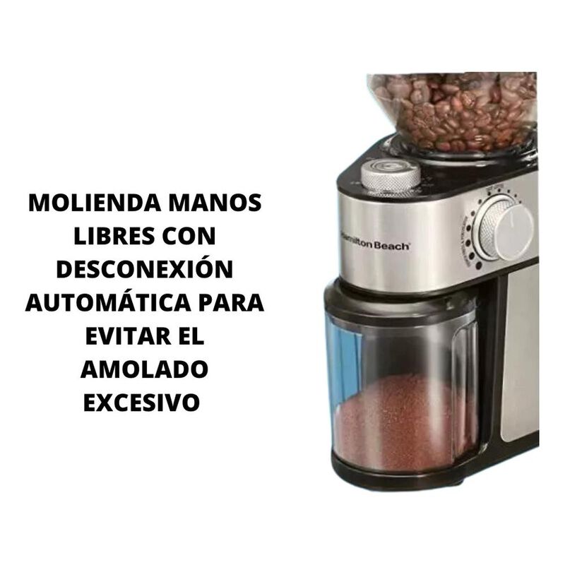 Molino De Caf&eacute; Autom&aacute;tico Hamilton Beach 80385 ... image number null