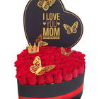 Coraz&oacute;n de Rosas  y Mariposas