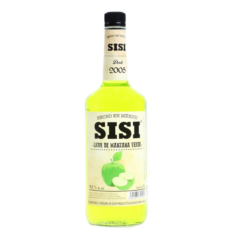 Licor Sisi de Manzana Verde - 1 L image number null