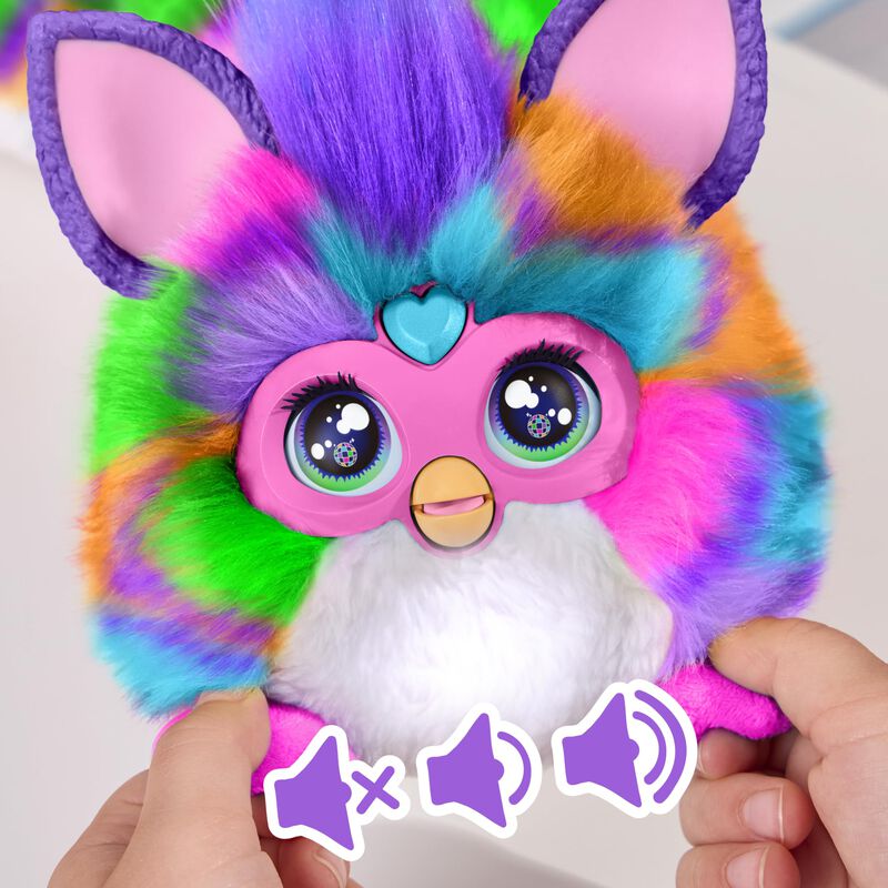 Juguete Interactivo Furby Dj Neon Star Con M&uacute;si... image number null