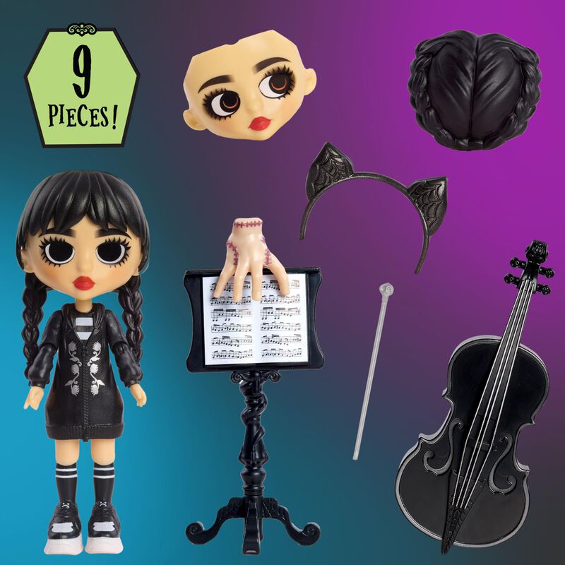 Figura Coleccionable Just Play Wednesday Deluxe... image number null
