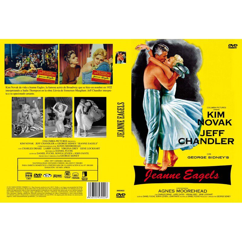 Jeanne Eagels [DVD] (1957) image number null