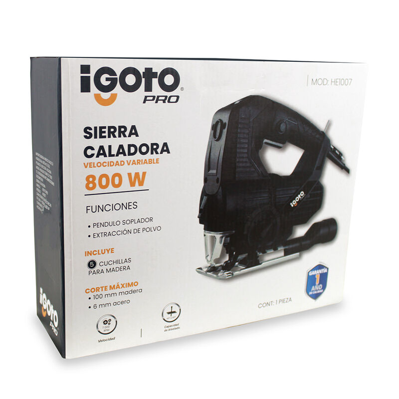 Sierra Caladora IGOTO PRO 800W HE1007 image number null