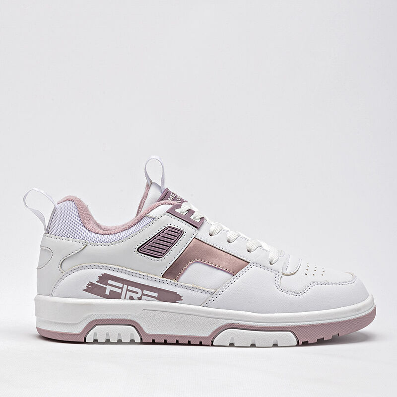 American Fire Tenis Para Mujer Blanco Dorado Ro... image number null