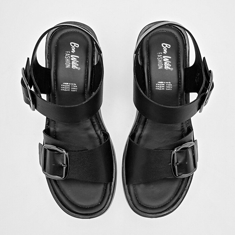 Bon wild shoes sandalia plataforma para mujer n... image number null