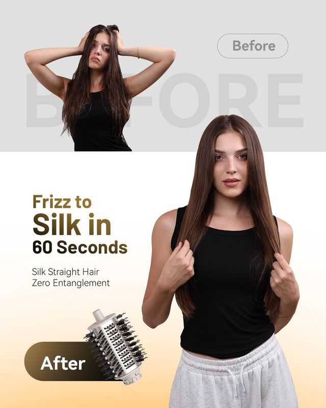 Estilizador De Cabello Kaugic 6 En 1 Con Enroll... image number null