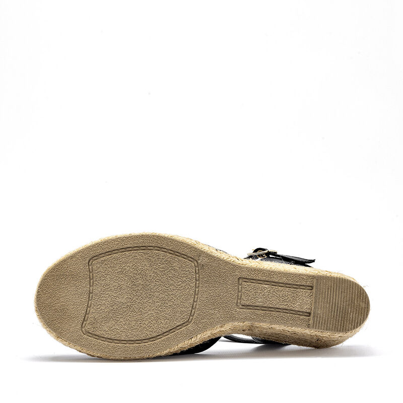 Topflex sandalia cu&ntilde;a para mujer negro cod 1409... image number null
