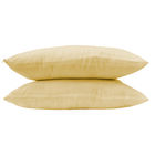 Almohada Tacto Seda con Cierre 2 Piezas