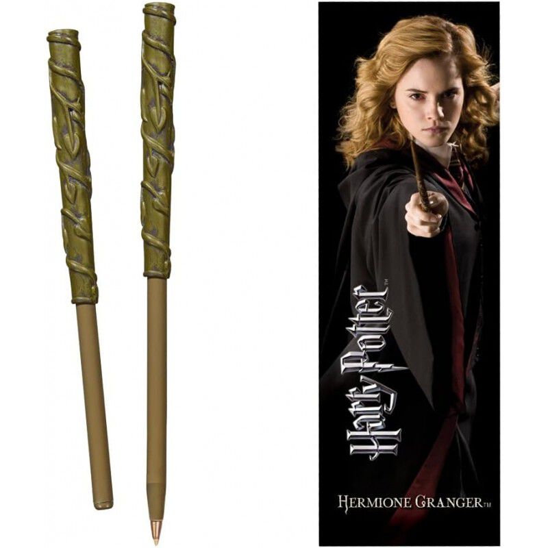 Bol&iacute;grafo Varita y Marcap&aacute;ginas Hermione Harry ... image number null