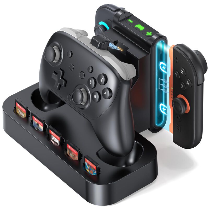Dock De Carga Newdery Para Switch 2 Pro Y Joy-C... image number null