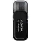 Unidad Flash USB 2.0 ADATA UV240 de 64GB. Color Negro