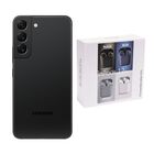 Galaxy S22 128GB Negro Reacondicionado + Aud&iacute;fonos Gen&eacute;ricos
