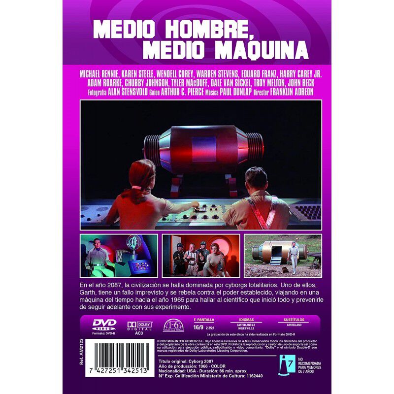 Medio Hombre, Medio Maquina (Dvr-R) (Cyborg 208... image number null