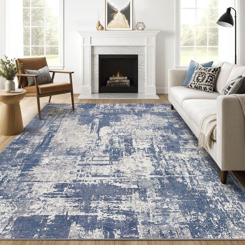Alfombra Loongrug 25x20 Cm Lavable Moderna Abst... image number null