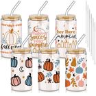 Vasos Silifine 473 ml (pack De 6) Con Tapas De Bamb&uacute; Y Pajillas De Vidrio
