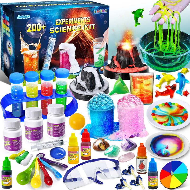 Kit De Experimentos Cient&iacute;ficos Jopsheen 200+ P... image number null