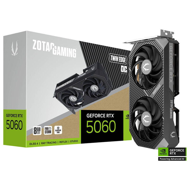 Tarjeta de Video NVIDIA GeForce RTX 5060 Zotac ... image number null
