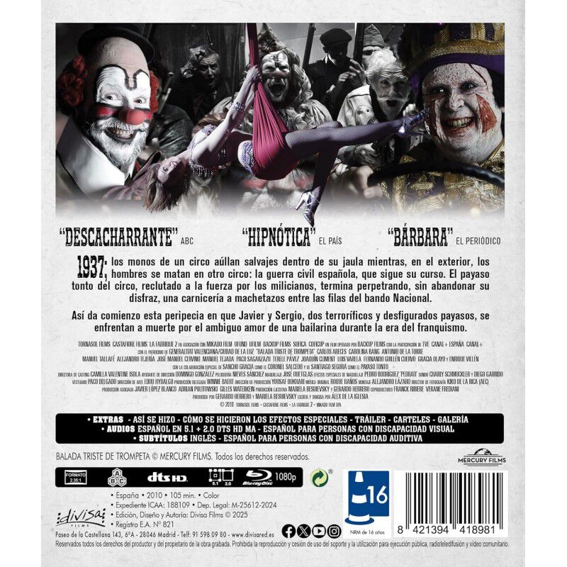 Balada Triste de Trompeta [Blu-ray] (2010) image number null