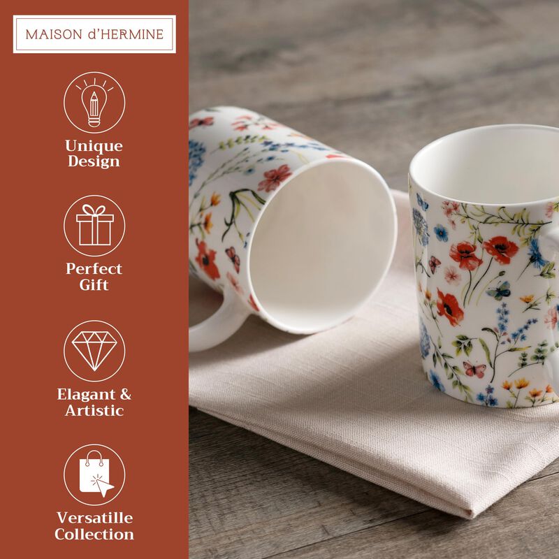Juego De Tazas De Caf&eacute; Maison D'hermine 355 ml ... image number null