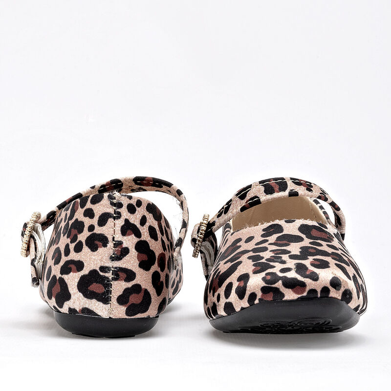 Trencitas Balerina para ni&ntilde;a. Beige negro caf&eacute; image number null