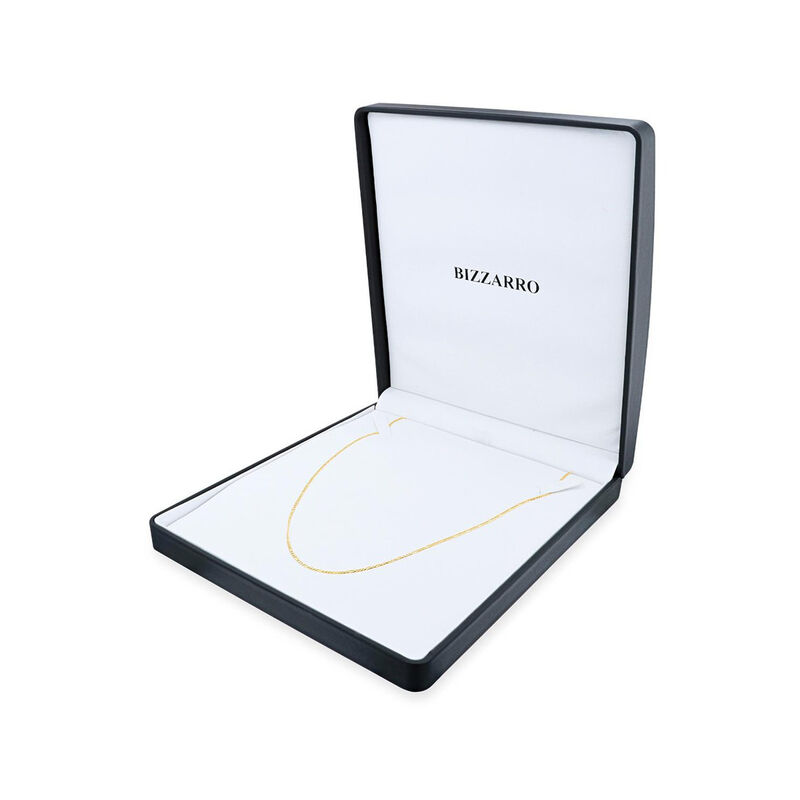 Cadena De Oro Amarillo Con Platinado 14K 3X1 (5... image number null