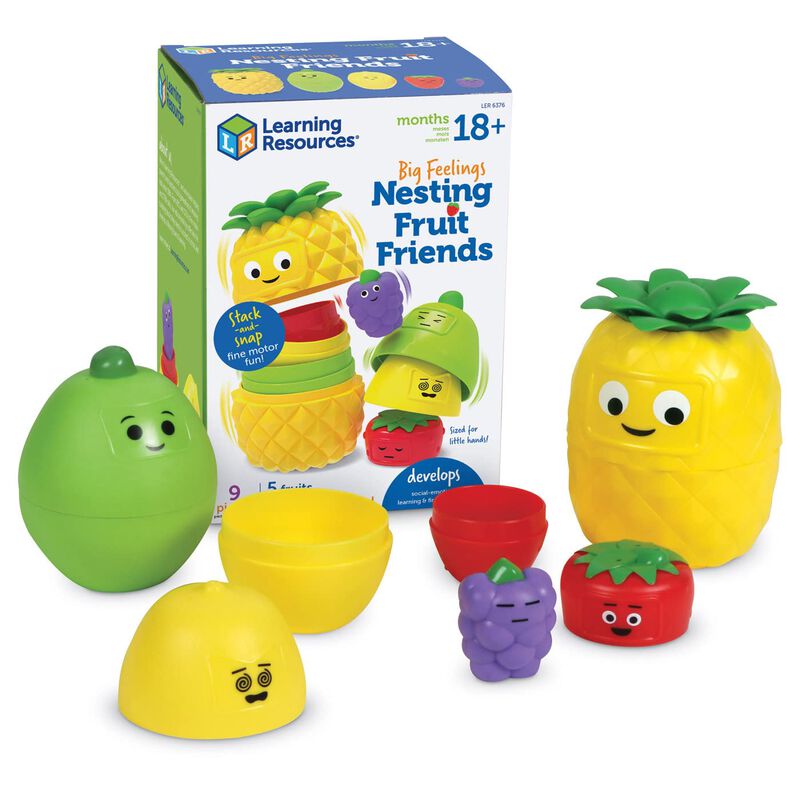 Recursos De Aprendizaje Big Feelings Nesting Fr... image number null