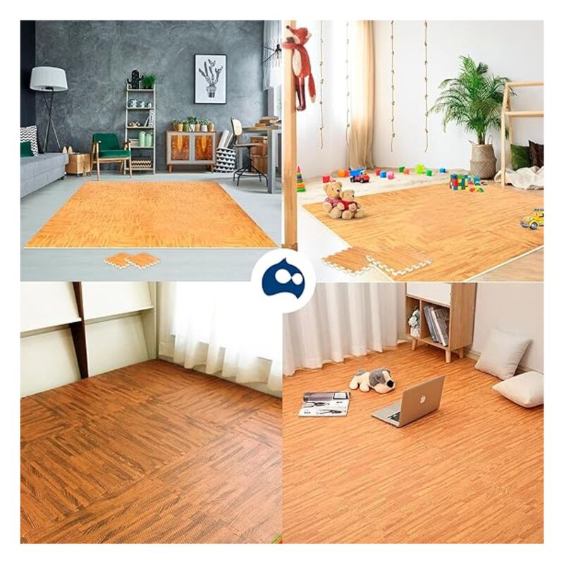 Tapete EVA 4 piezas Bluelander image number null