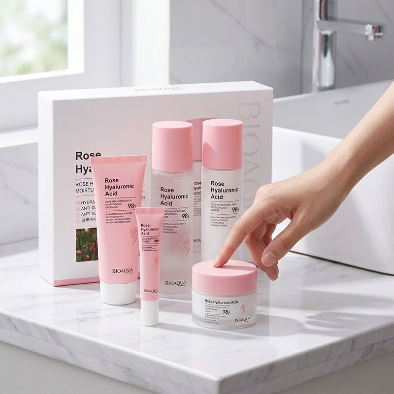 Set 6 Piezas Bioaqua Skincare Con Extracto De R... image number null