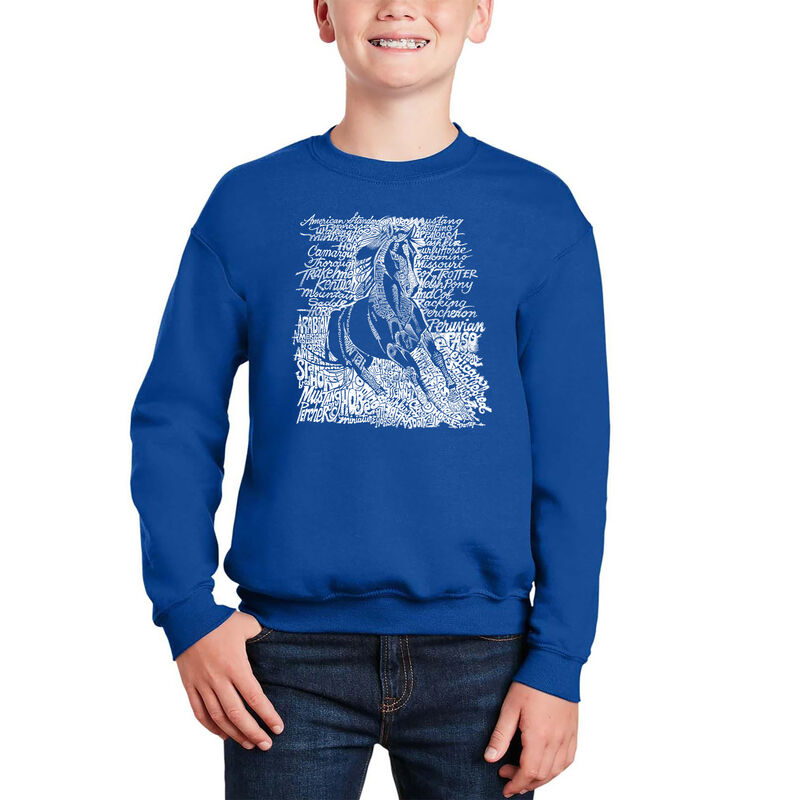 Sudadera De Cuello Redondo Word Art Para Ni&ntilde;o -... image number null