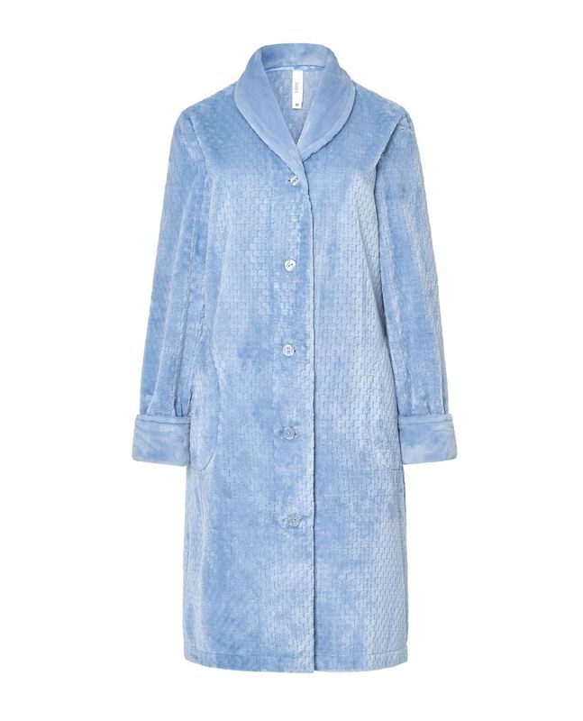 Bata Jacquard con Botones Acero image number null